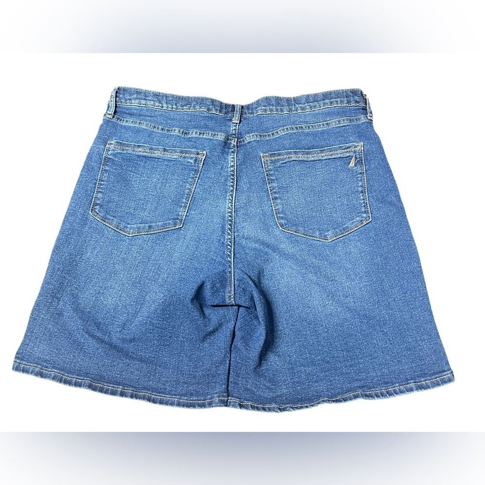 Nautica Women's Blue Jean Shorts - Picture 2 of 7